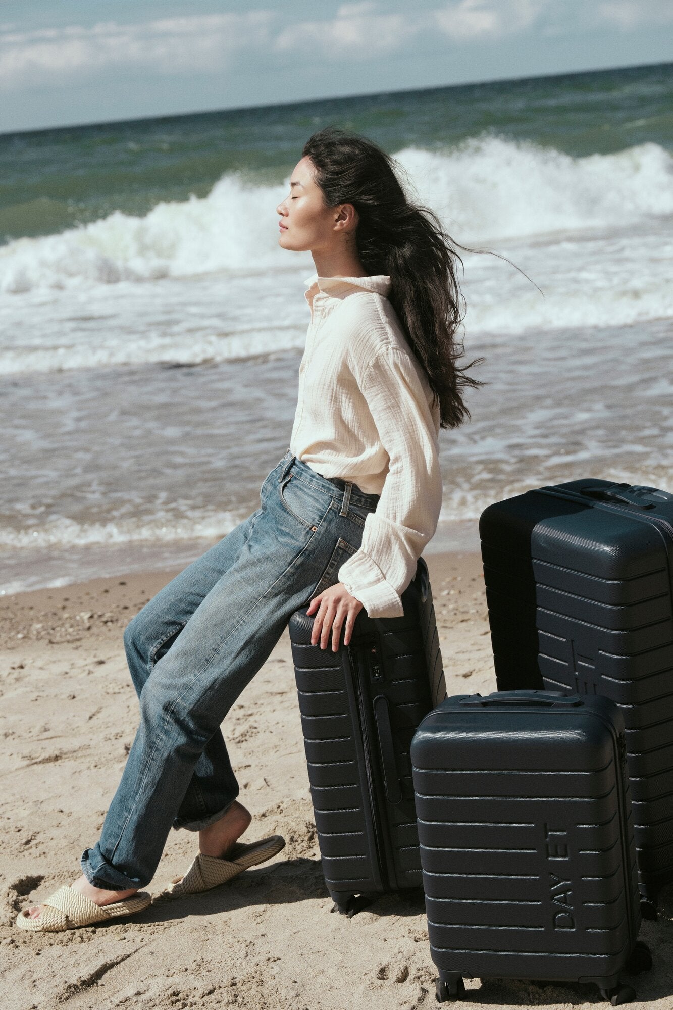 Tonal kuffert, Navy Blazer - LHR28